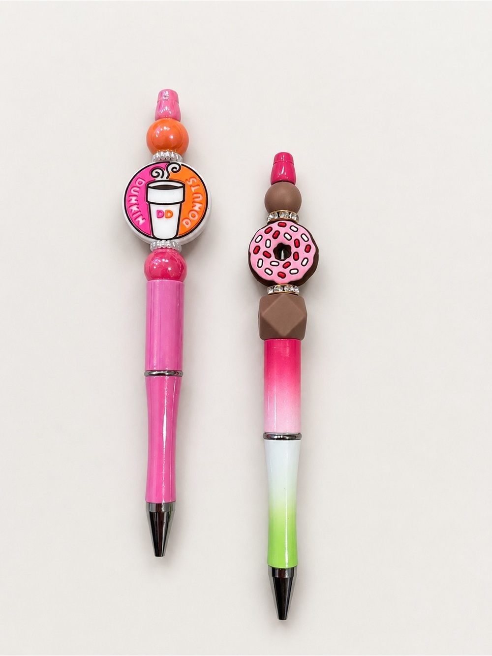Donut & Coffee Bead Pens -